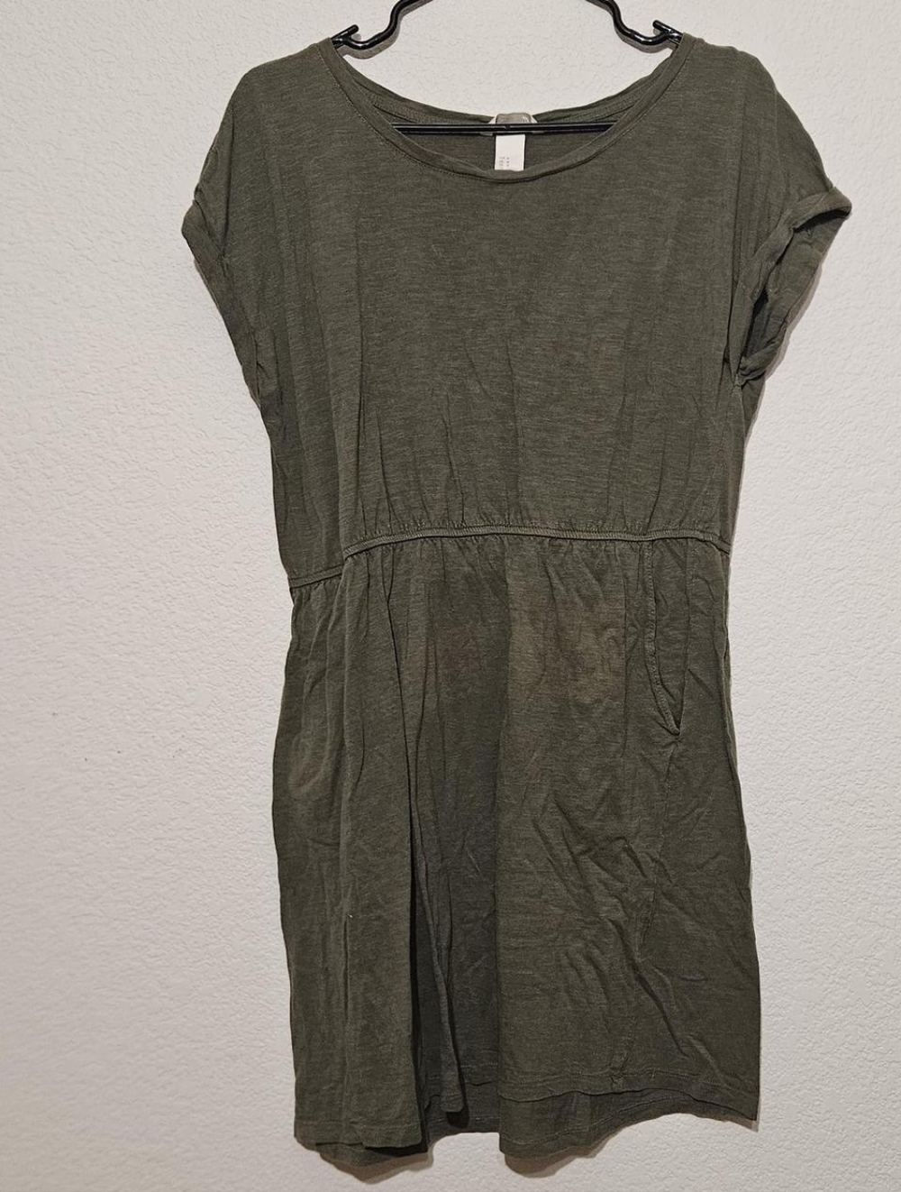 Medium Army Green H&M Dress